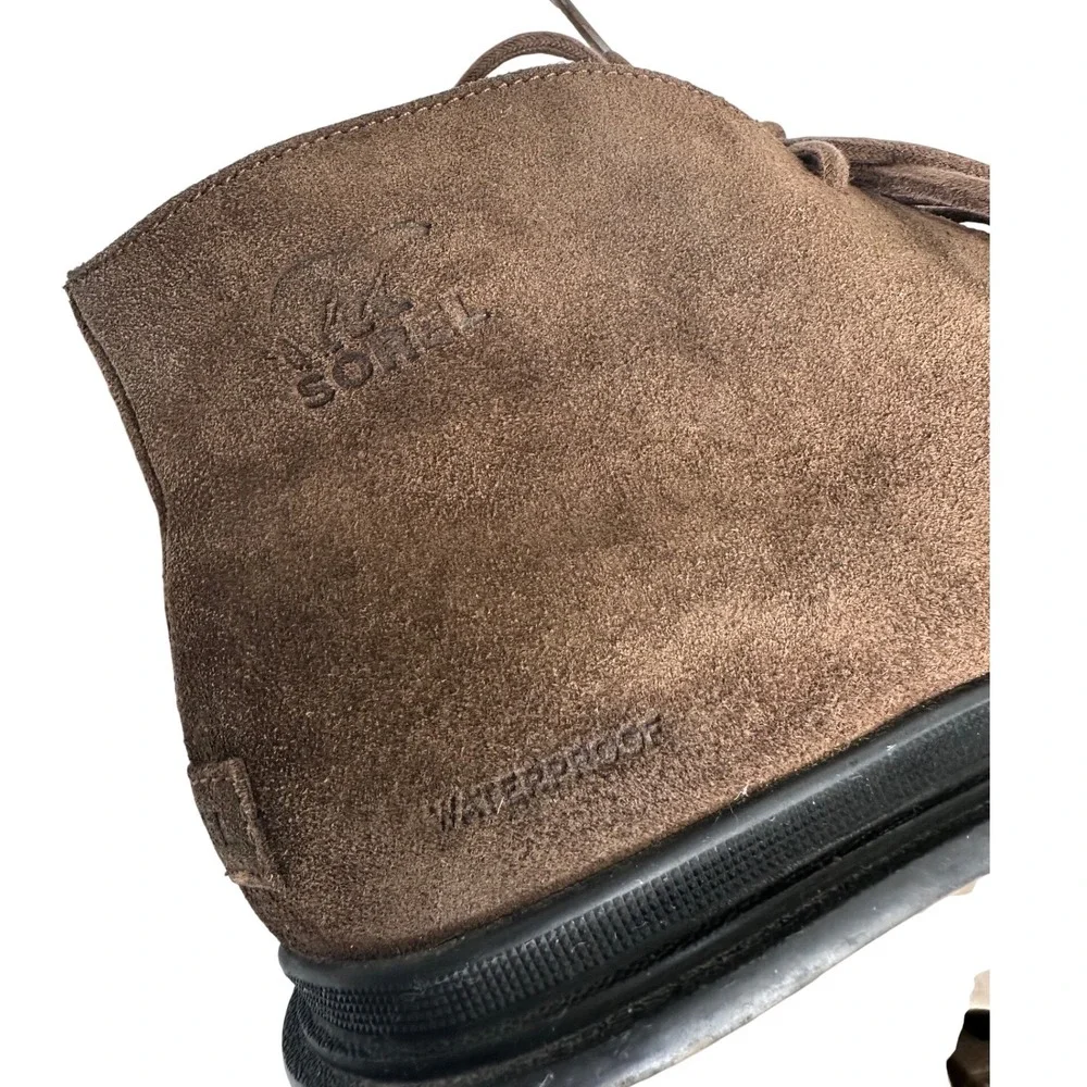 Sorel Madson ll Chukka Waterproof Men's‎ 10 Brown Suede Boots NM3442-256 Preppy